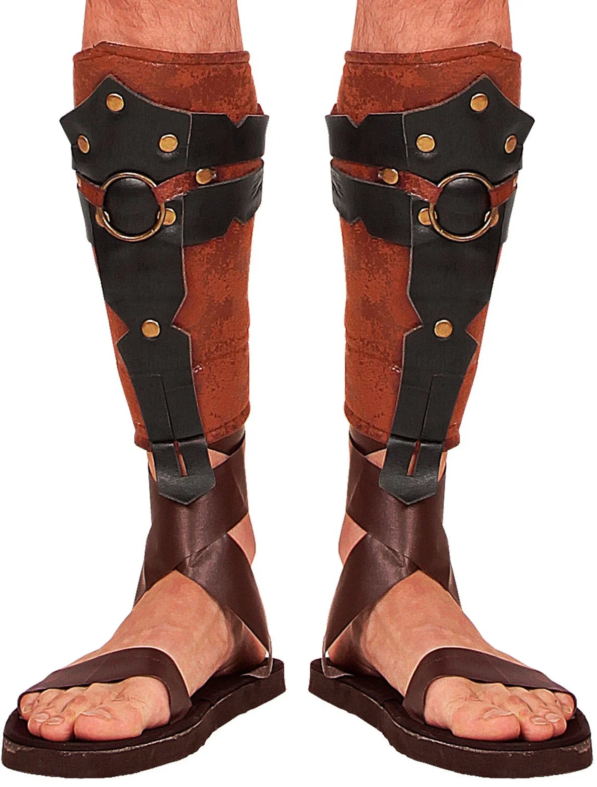 Espinilleras de Romano en Polipiel Complementos Romanos y Griegos Widmann